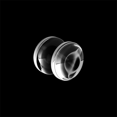 Bariumfluorid-Bikonvex-Linse