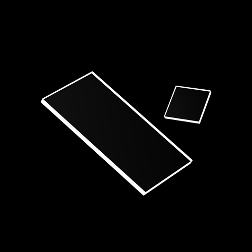 Fensterscheibe aus geschmolzenem Kieselsäure (rechteckig)