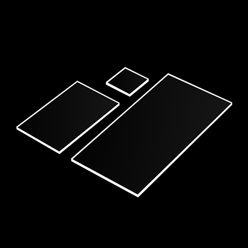 K9 Glasfensterplatte (rechteckig)