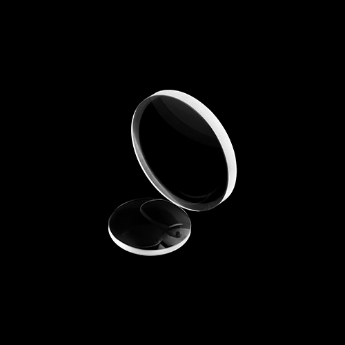 Lithiumfluorid-Halbmondlinse