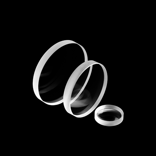 Kalziumfluorid flache konkave Linse