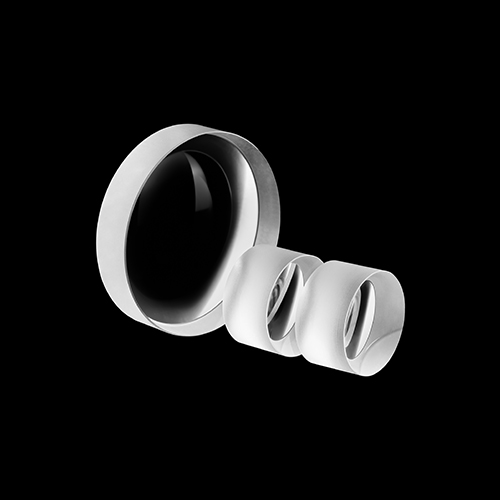 Lithiumfluorid-bikonkave Linse