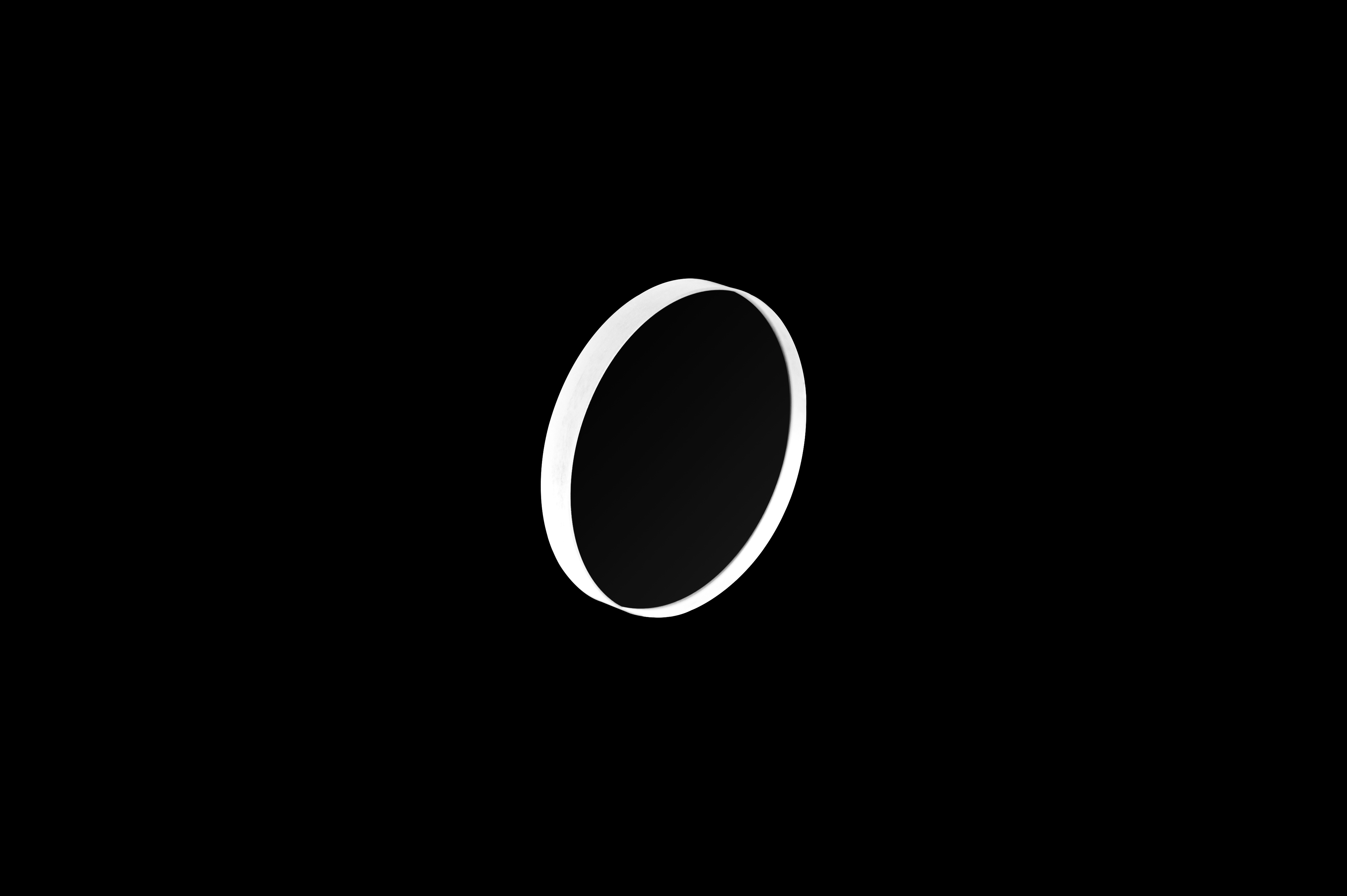 Fluoreszenzfreie Lamanfluorid-Fensterscheiben